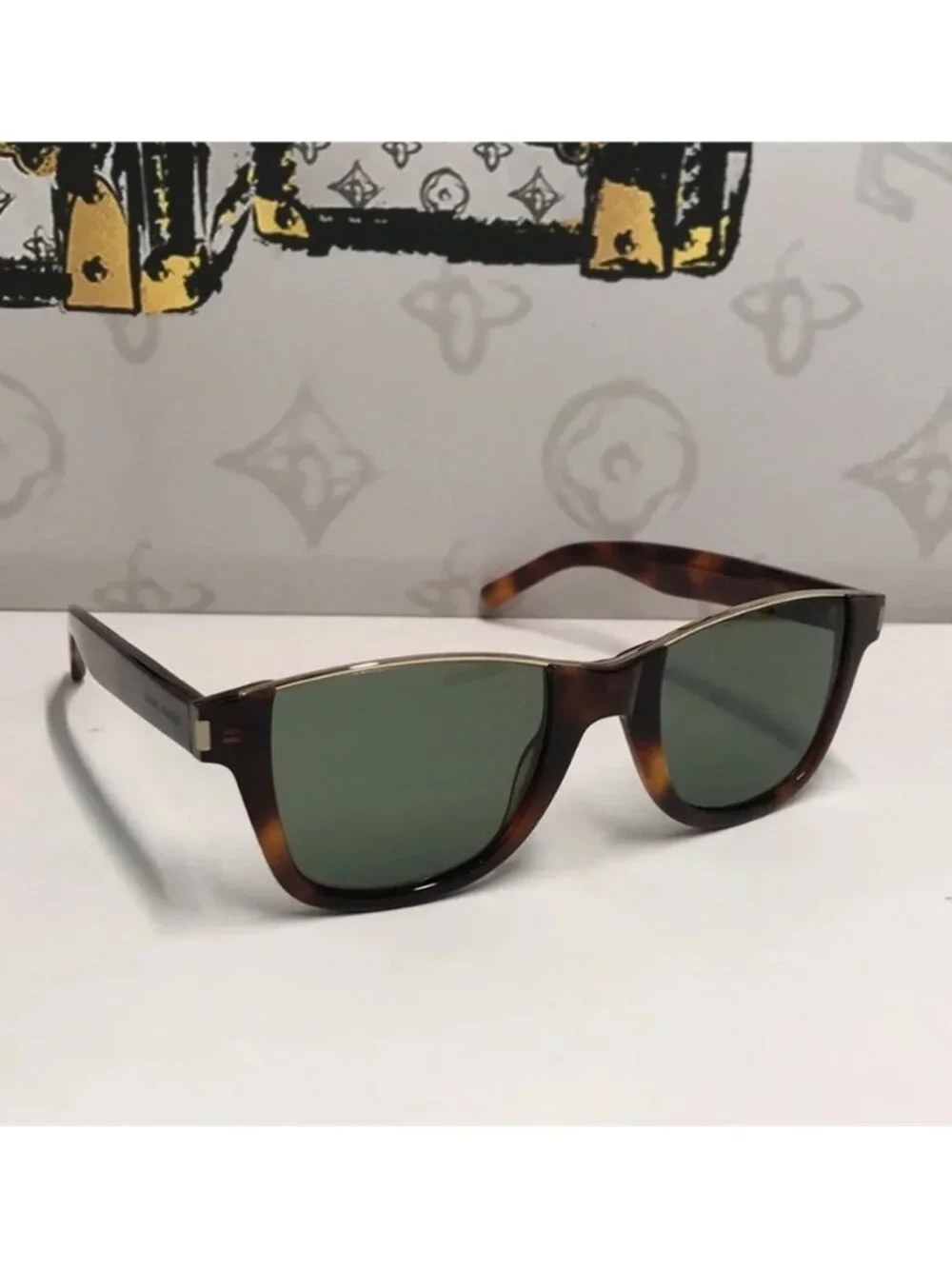 Saint Laurent | Accessories | Saint Laurent Tortoise Shell Sunglasses ...